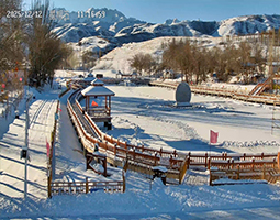 開(kāi)寧慢直播球機(jī)定格昌吉神仙灣風(fēng)光